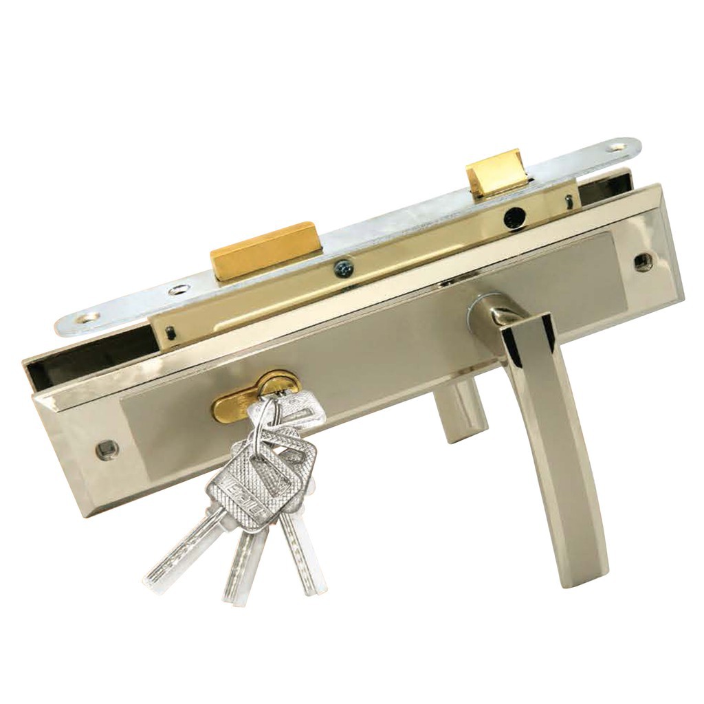 [CHÍNH HÃNG] Ổ Khóa Cửa Đi Tay Gạt VIỆT TIỆP 04908 Đồng Thau Và Hợp Kim KZA3, Cao248mm, Đố Của Dày 40mm, Rộng 50mm