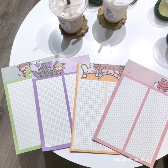 Cách làm Giấy Note hình Cô Gái dễ thương | DIY cute sticky notes | Cheese  cute - YouTube