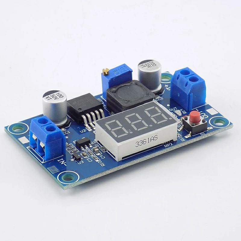 Mạch hạ áp buck LM2596 DC ra DC điện áp vào 4.0 - 40V ra 1.25 - 37V (3A)