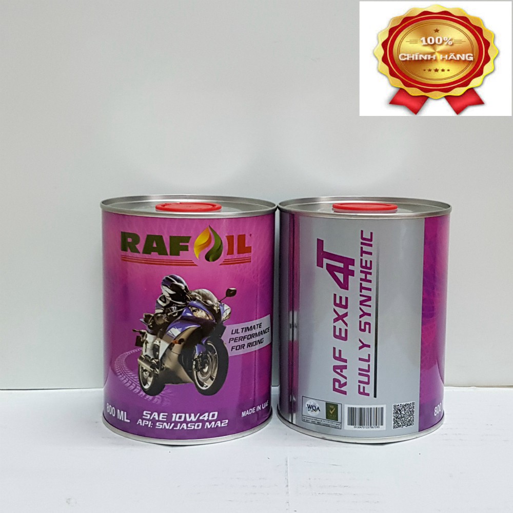(SHOPEE TÀI TRỢ) Nhớt Rafoil tổng hợp 10W40(giá sỉ: inbox)