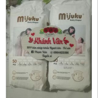 Bỉm quần mijuku 100m.100l. 100xl. 100xxl