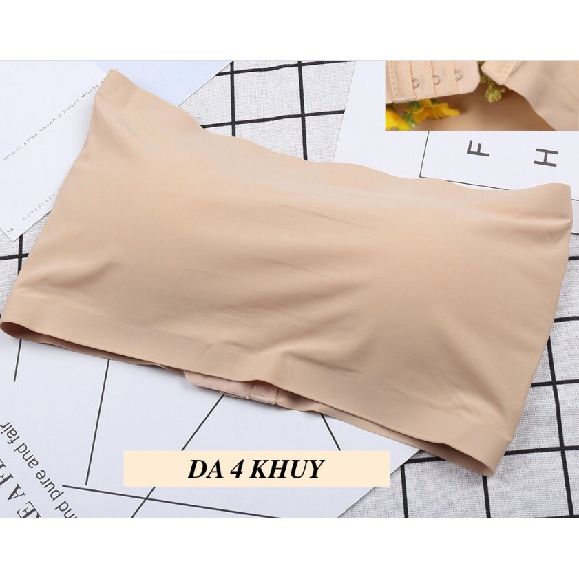 Áo bra quây không dây Nữ Đúc Su Trơn Sexy Áo Ngực Không Gọng Quây Ngang AOLOT01