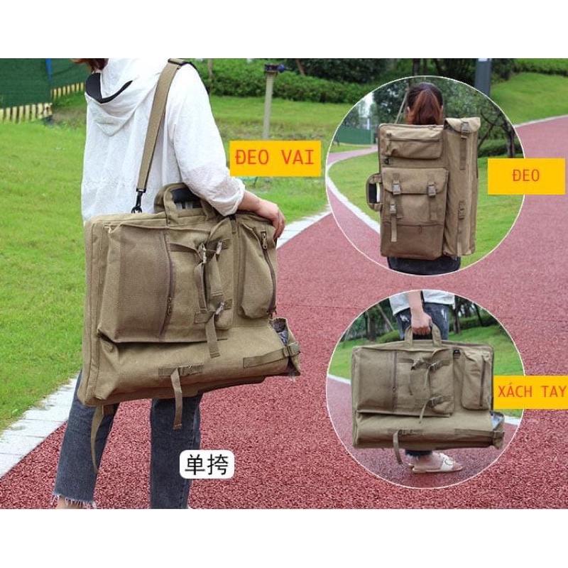 BALO/ TÚI ĐỰNG ĐỒ VẼ khổ A2 Loại tốt nhất CỰC PHẨM HOẠ CỤ