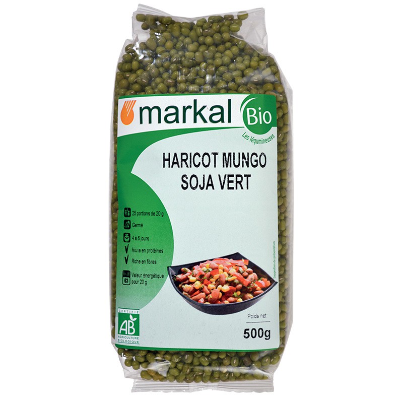 Đậu xanh hữu cơ Markal 500g