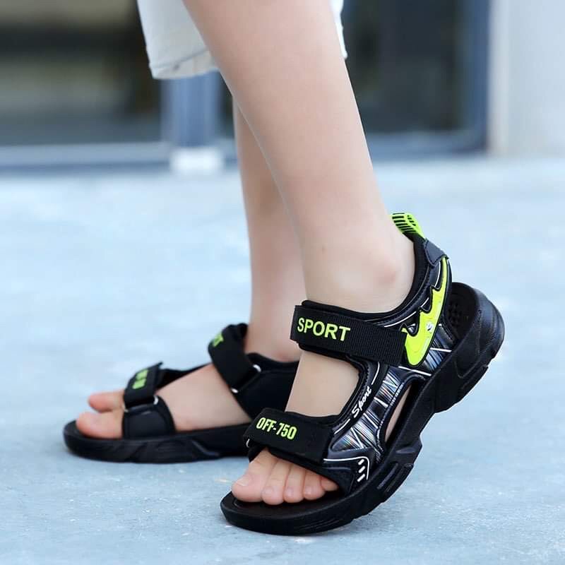 Sandal bé trai SPORT MEDIGEN ST57 quai hậu đi học đi chơi cho bé 4-12 tuổi