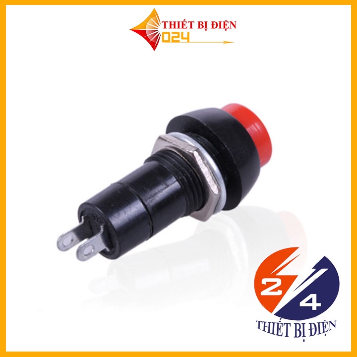 Nút Nhấn Đề Vỏ Nhựa - Giữ Trạng Thái - 1 Nút