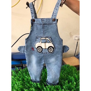 Quần yếm jean cực đẹp cho bé trai bé gái