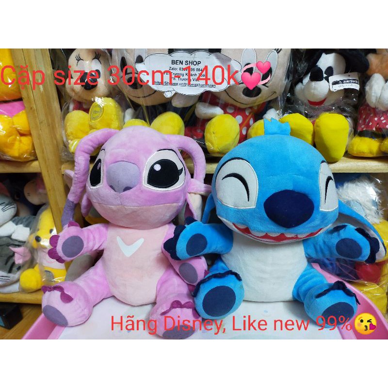 Cặp Stich xanh hồng, chính hãng Disney 💞💞💞