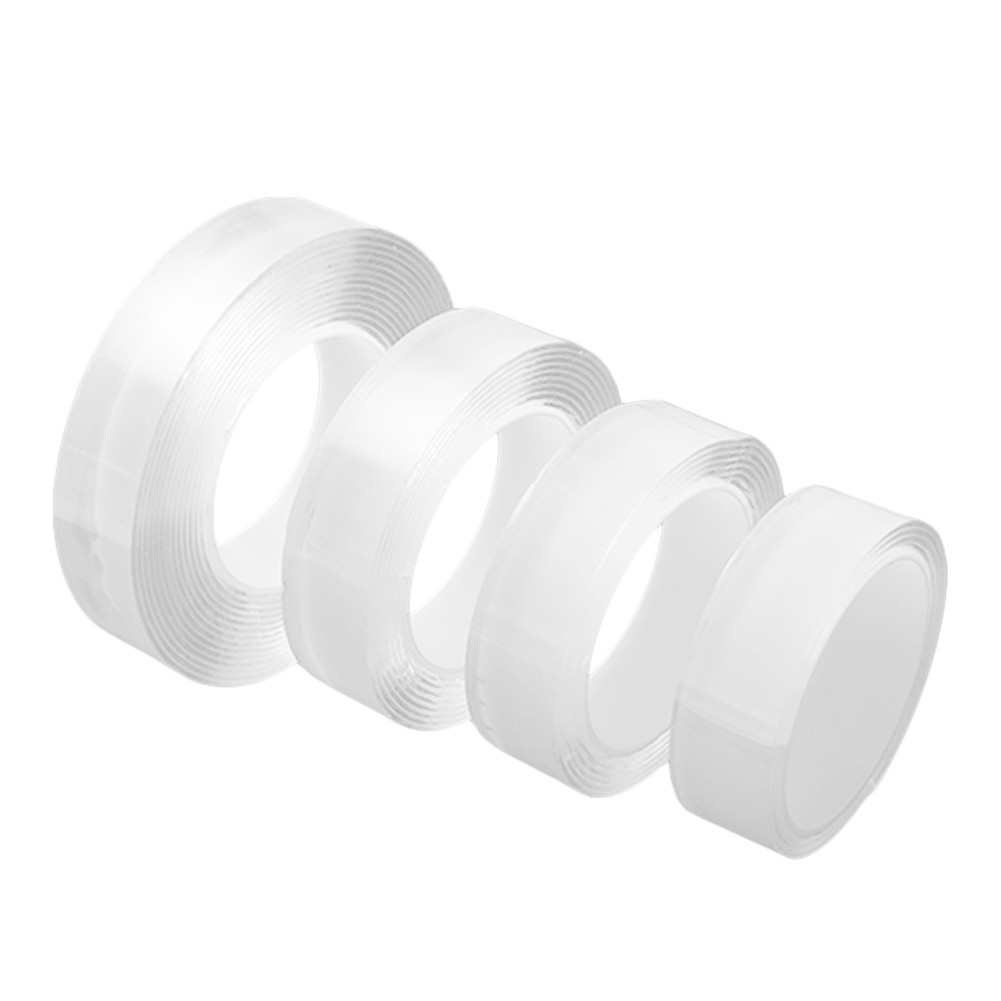 Cuộn Băng Dính Nano 1/2/3/5m Có Thể Dùng Nhiều Lần Tiện Dụng