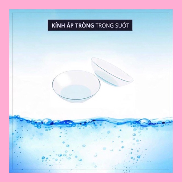 Kính áp tròng cận có độ từ 1-6