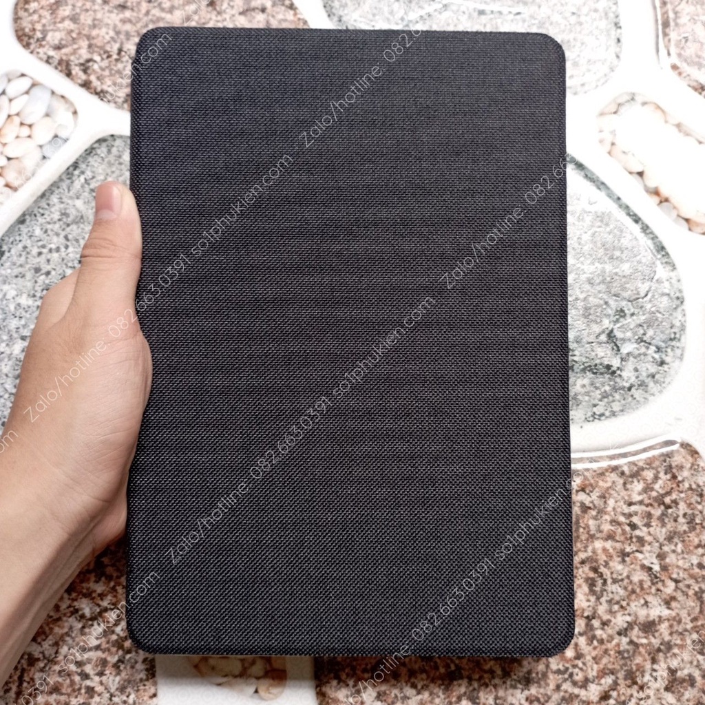 Bao da Huawei T3 (10 inch) da vải cực chất, mặt trong da mịn, chống xem phim, ốp silicon bền đẹp