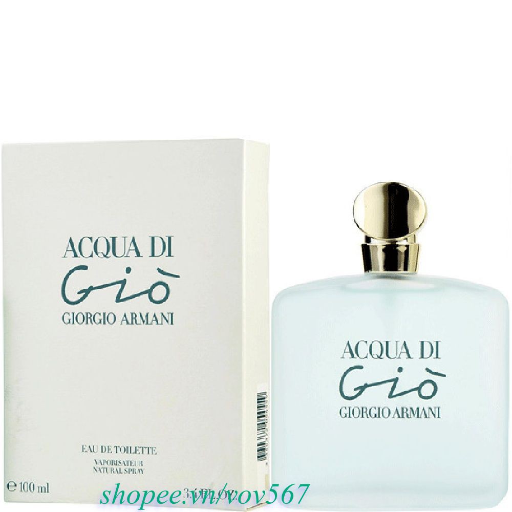 Nước Hoa Nữ 100Ml Giorgio Armani Acqua Di Gio 100% Chính Hãng.