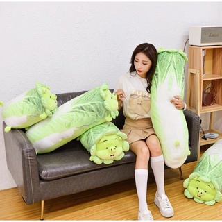 Gấu bông , thú nhồi bông hình bắp cải xanh cute nhiều size