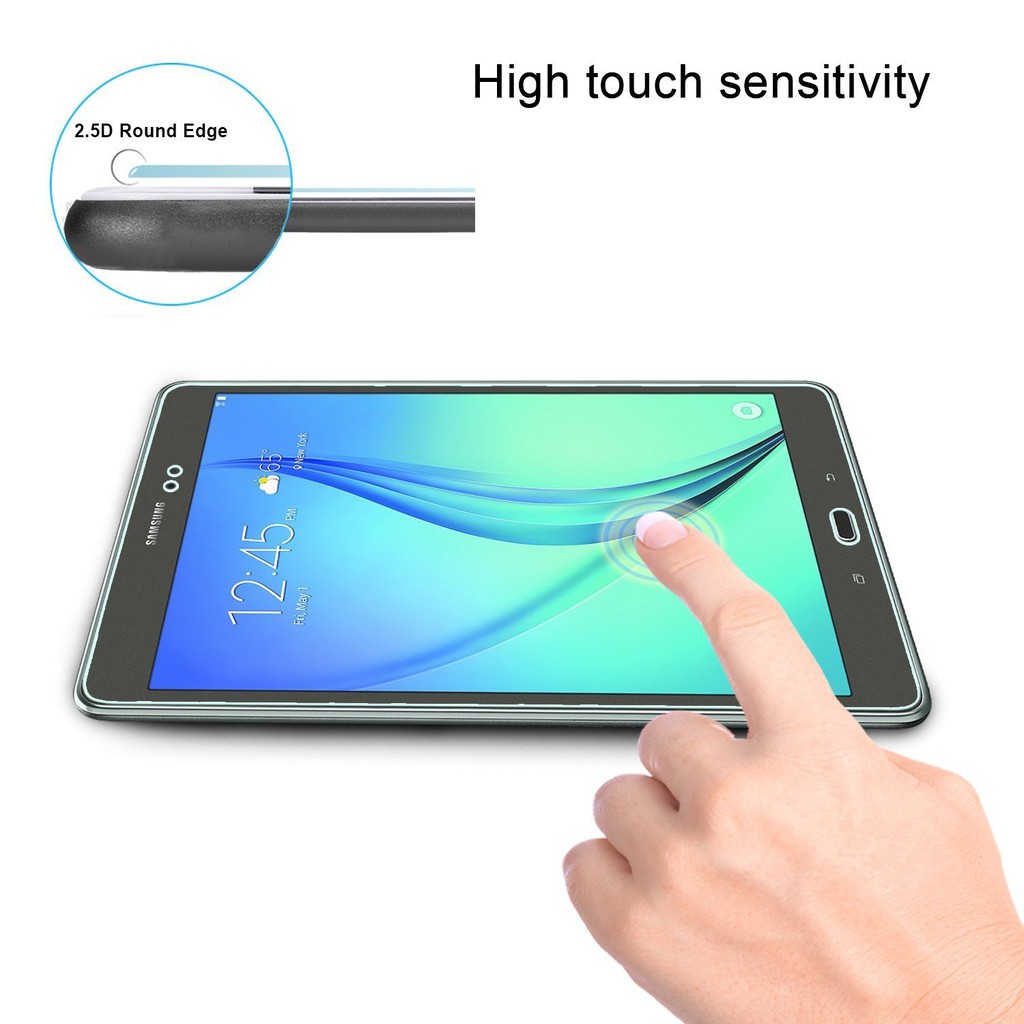 For Samsung Galaxy Tab A 9.7 SM-P550 P555 w/S Pen Tempered Glass Screen Protector