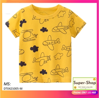 Áo thun cho bé 27KIDS-9966 áo trẻ em in hình vui nhộn chất cotton hàng xuất Âu Mỹ [Super_Shop] DT0421005
