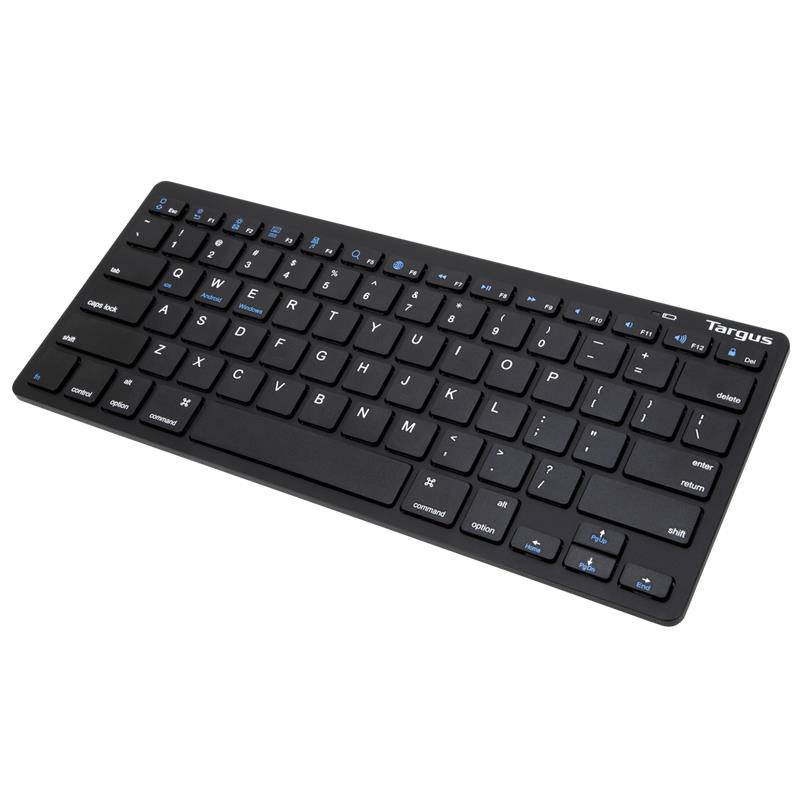 Bàn Phím Không Dây TARGUS AKB55 Multi-Platform Bluetooth Keyboard Black Thương Hiệu Mỹ - Hàng Chính Hãng