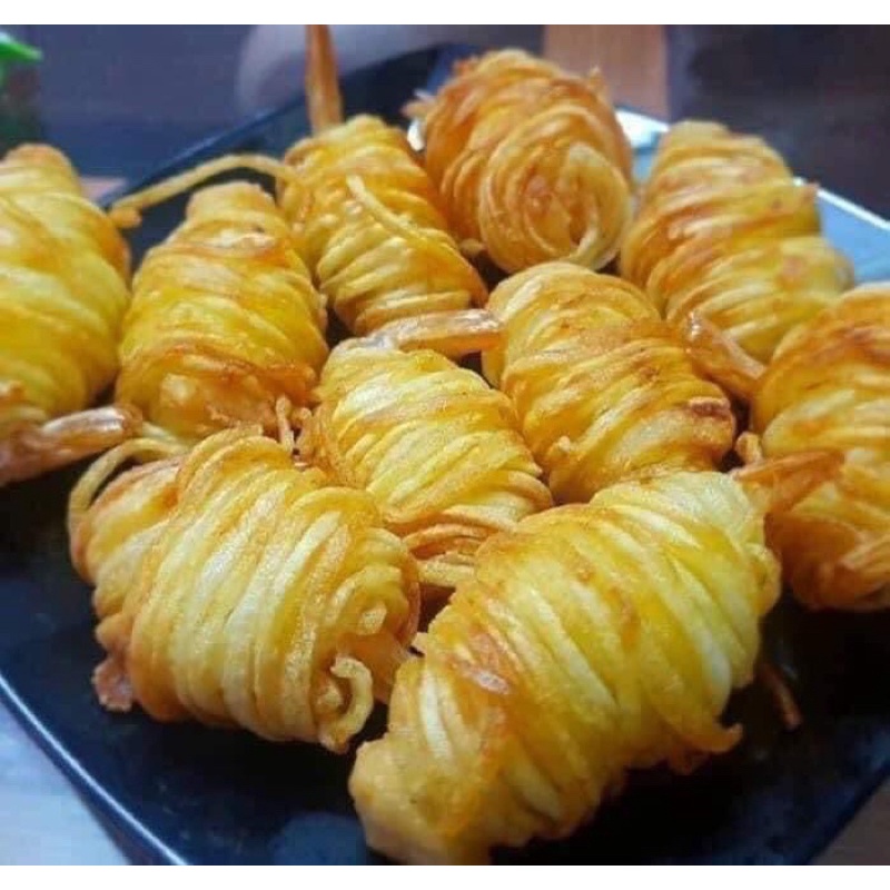 tôm cuộn khoai tây ❤️GIÁ SỈ❤️ khay 10 con thơm ngon giòn giụm
