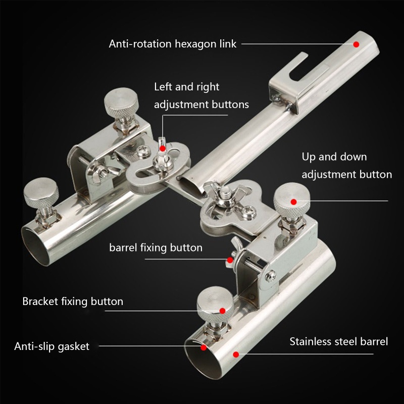 Giá Đỡ Cần Câu Cá Bằng Kim Loại Tiện Dụng