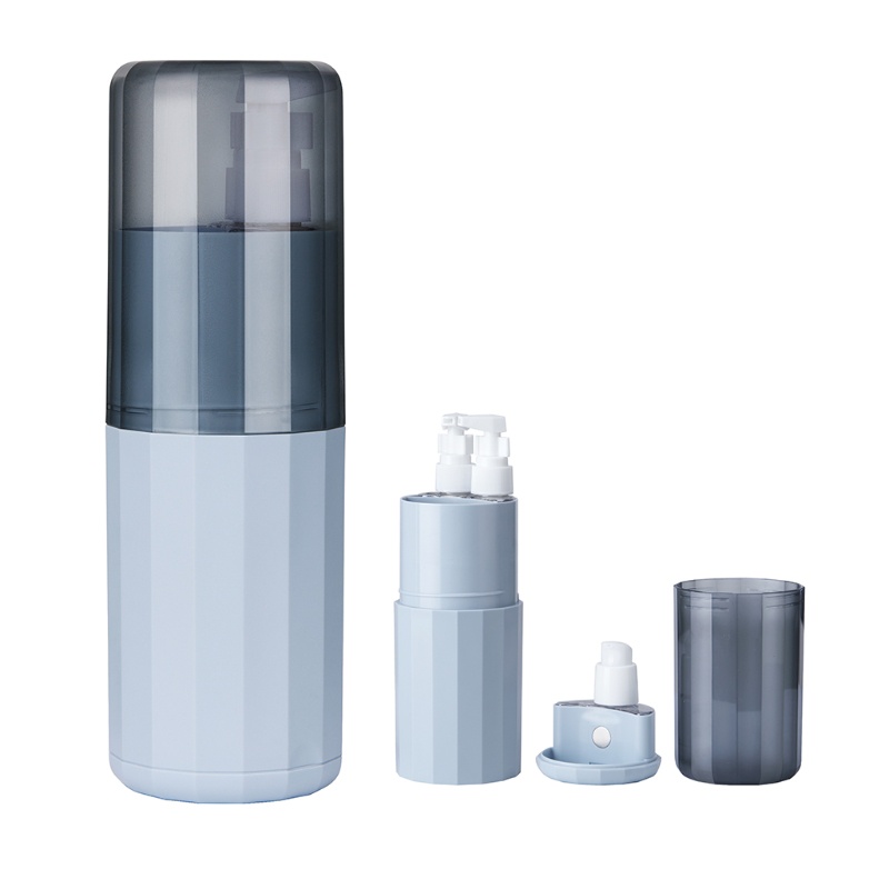 Bộ Chai Đựng Bàn Chải Đánh Răng + 3 Chai Đựng Bàn Chải Đánh Răng + Giá Đỡ Miệng Khi Đi Du Lịch