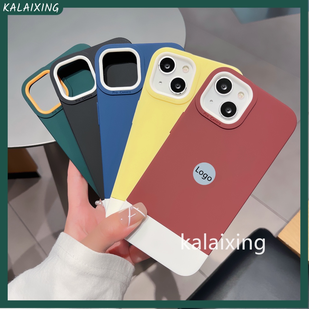 Ốp Điện Thoại Cạnh Mềm Nhiều Màu Cho iPhone 13 12 Pro 11 X Xr Xs Max