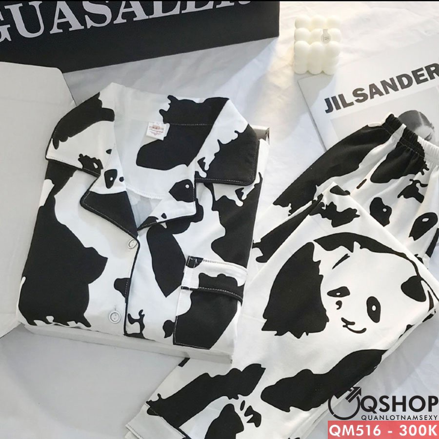 Bộ đồ pijama nam thun cotton mềm không quá dày QSHOP QM515 - QM516 - QM517