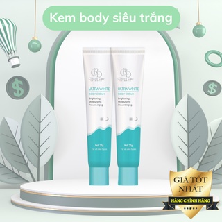 Kem body siêu trắng bật tone da 🔥 MẪU MỚI 🔥 kem dưỡng da không bết rít Ultra White CRD thẩm thấu nhanh