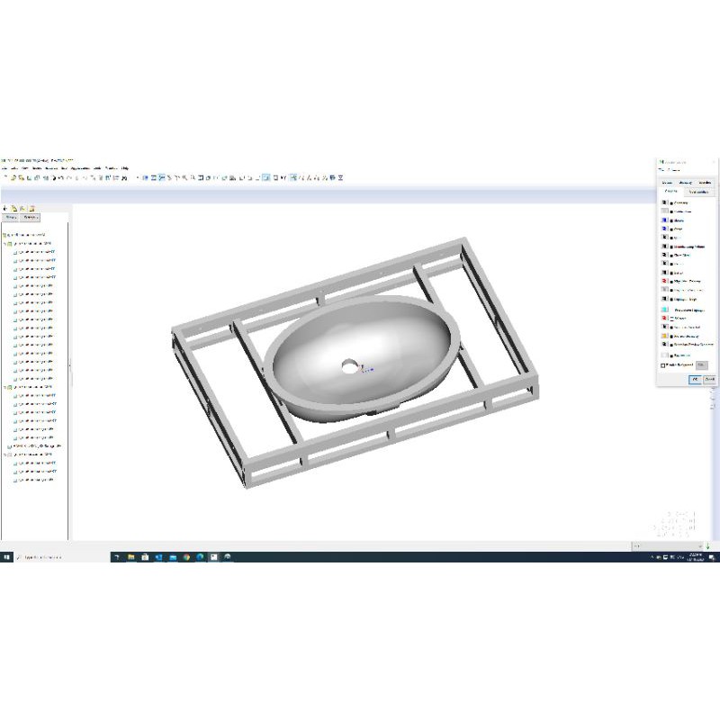 Giá đỡ inox cho lavabo