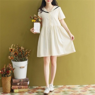 ĐẦM BABYDOLL THUỶ THỦ NÚT VIỀN VẢI