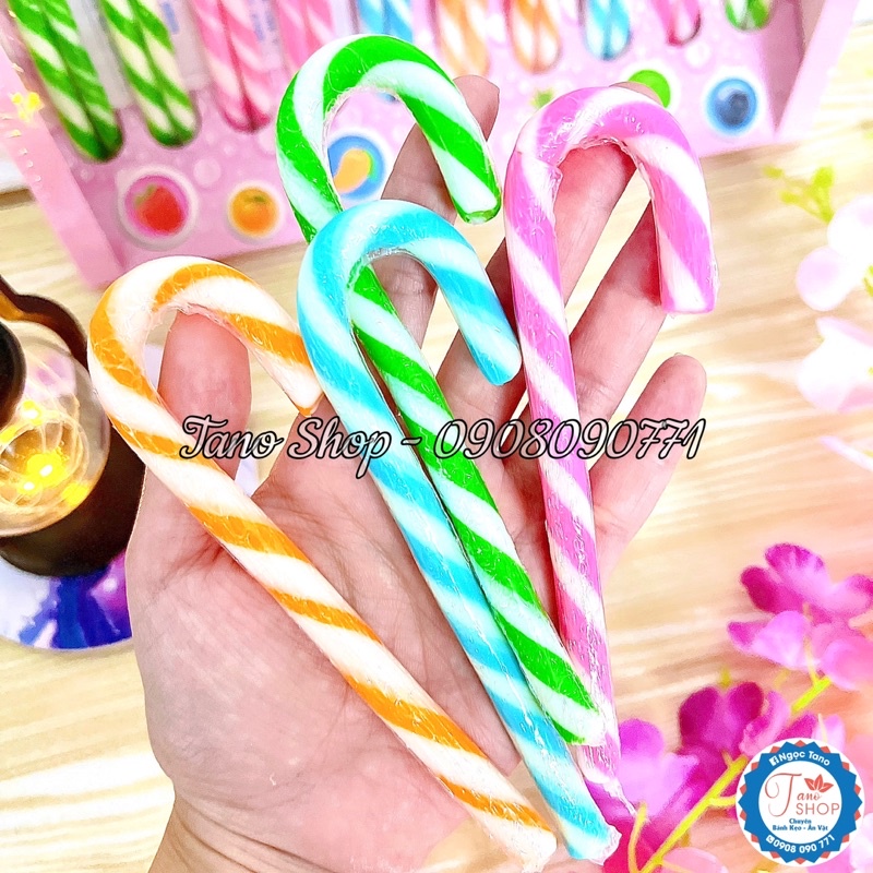 Kẹo gậy giáng sinh Noel cây lớn 30g cho bé | Ăn vặt trẻ em Tano