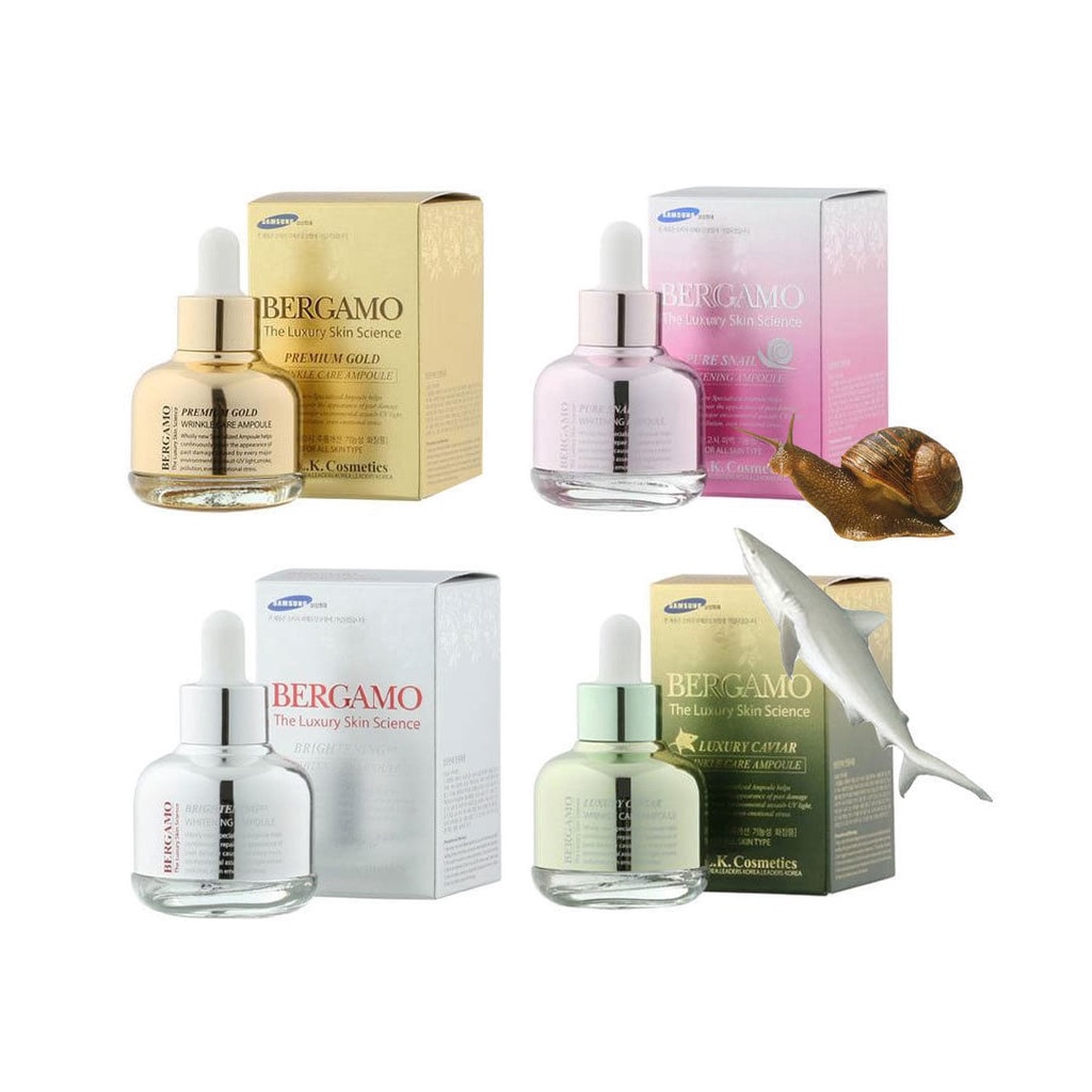 Tinh Chất Serum Bergamo Luxury Skin Science (30ml) - BX2491