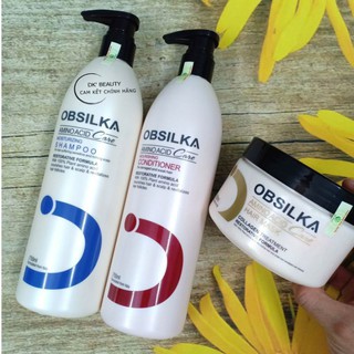 Gội Xả Hấp OBSILKA SIêu Dưỡng Chất Cho Tóc