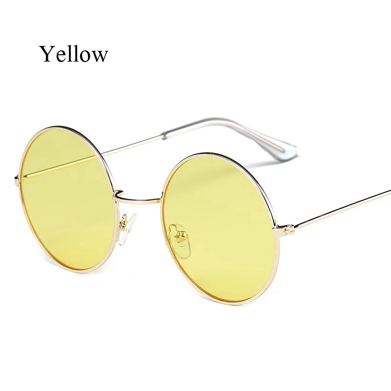 Kính Mát Tròn Gọng Kim Loại Cho Nam Và Nữ