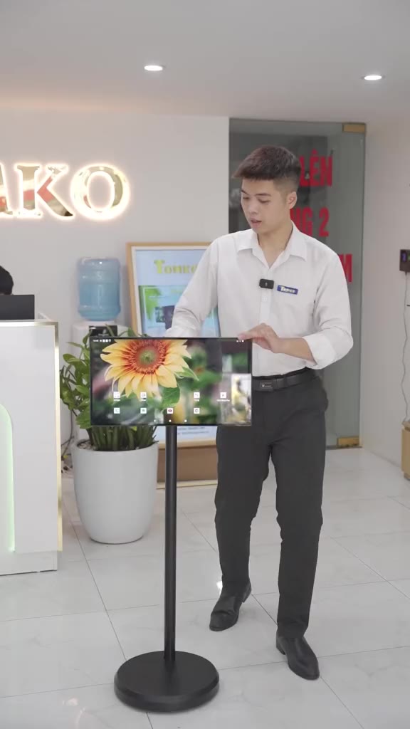 TOMKO GOWITHME, Màn hình di động thông minh TOMKO 22 inch, dùng hát karaoke, làm quà tặng, thiết bị livestream, yoga | BigBuy360 - bigbuy360.vn