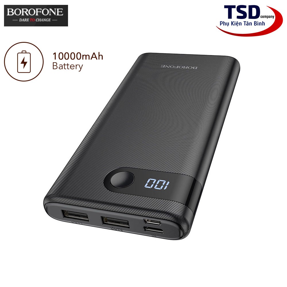 Pin Sạc Dự Phòng Borofone BT35 10000mAh Chính Hãng