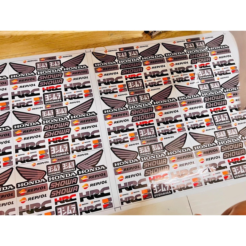 Tem Decal sticker set cánh chim hrc đủ mẫu ✌