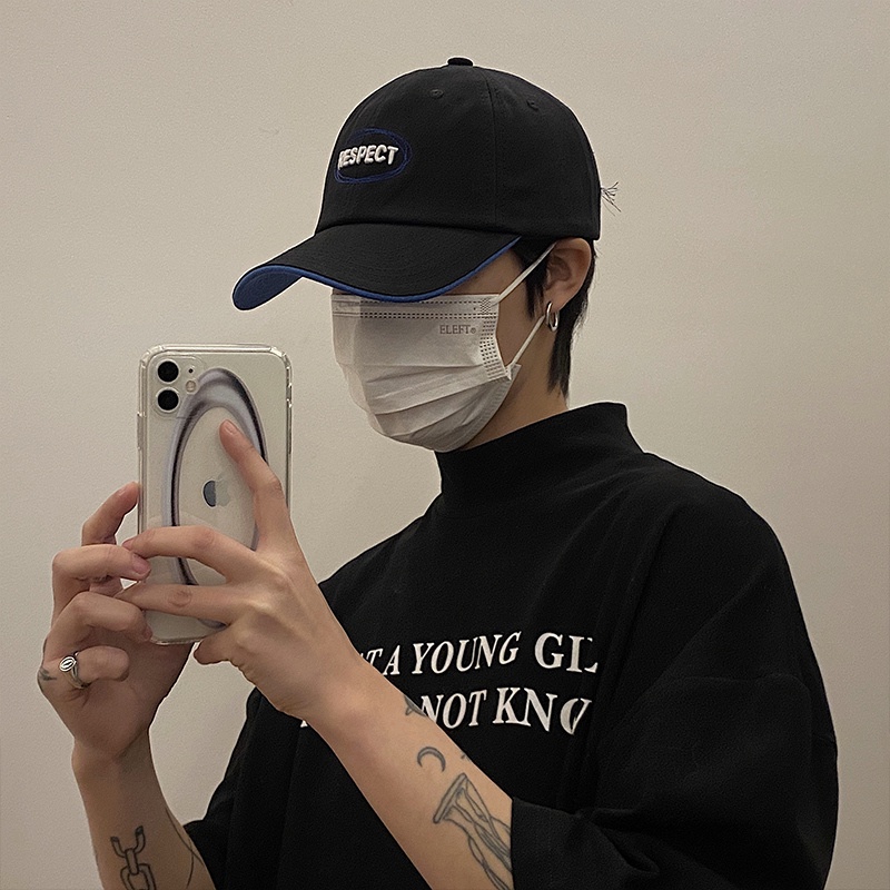 Nón Lưỡi Trai Phong Cách hip hop Harajuku Nhiều Màu Sắc