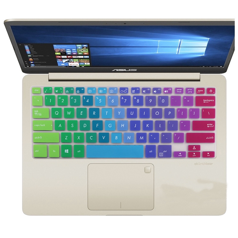 Miếng Dán Bàn Phím Silicon Mềm Siêu Mỏng Cho Asus Vivobook S14 S406Ua 13.3 Inch