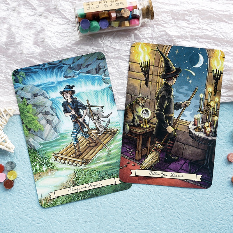 Everyday Witch Oracle Bộ Thẻ Bài Tarot Phù Thủy Oracle