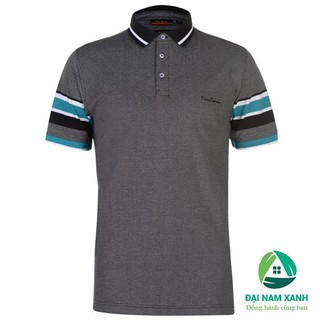 Áo thun nam Pierre Cardin Yarn Tipped Polo (màu Black) - Hàng size châu Âu
