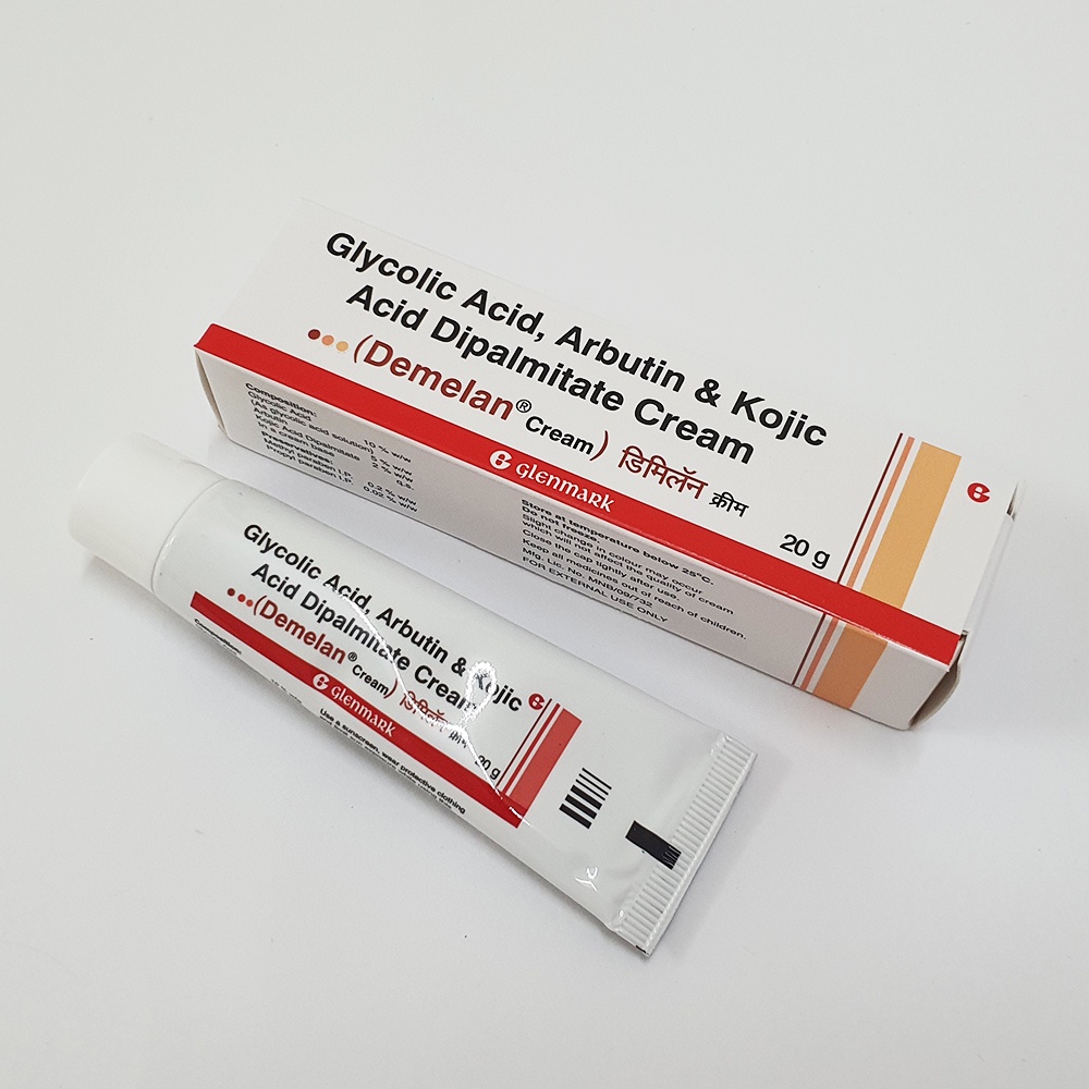 Demelan Cream 20g (Chính Hãng) - Kem Dưỡng Trắng Da, Làm Sáng Da