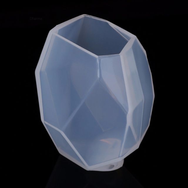 Khuôn silicone khối pha lê