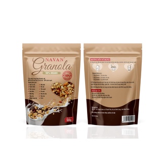 [CHÍNH HÃNG] NGŨ CỐC SIÊU HẠT GRANOLA NAVAN - 500G