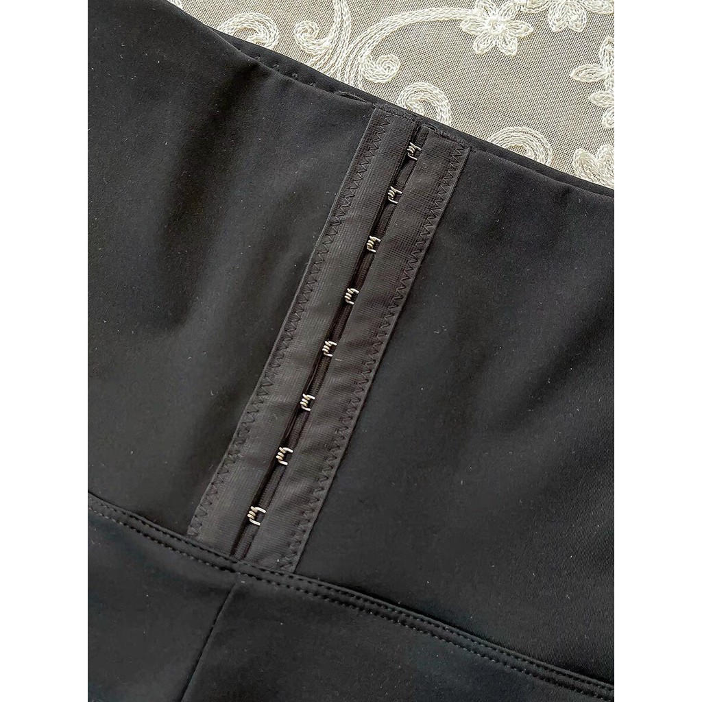 [Mã 12FASHIONSALE1 giảm 10K đơn 50K] Quần Đổ Mồ Hôi Tan Mỡ Bụng Sinh Nhiệt Định Hình Mẫu Mới Có Móc Cài - Mbra94 | BigBuy360 - bigbuy360.vn