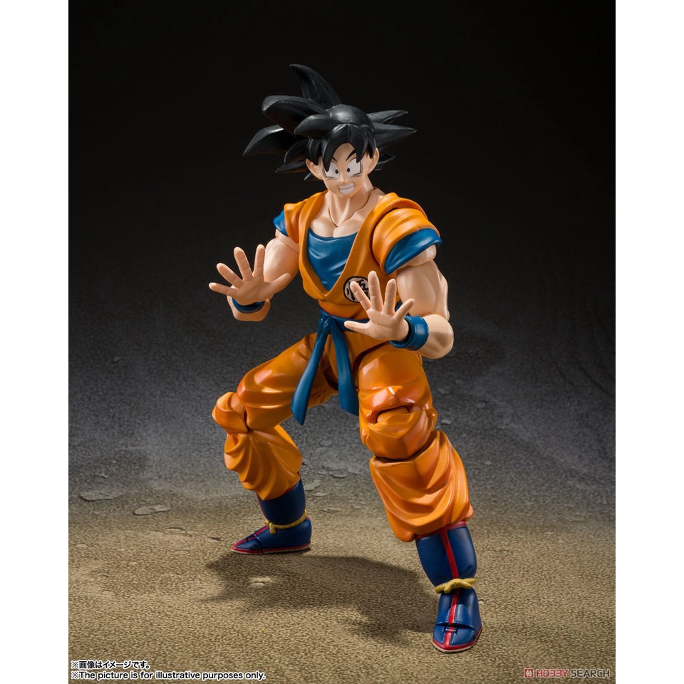 Mô hình đồ chơi chính hãng Bandai SHF Son Goku Super Hero - Dragon Ball