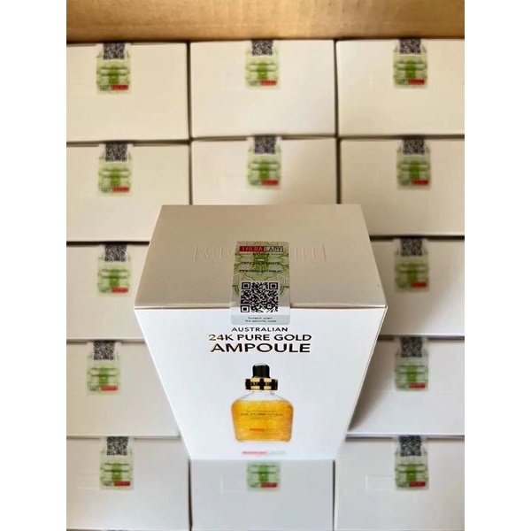 SERUM TINH CHẤT VÀNG 24K ÚC TẶNG KÈM THANH LĂN PIN