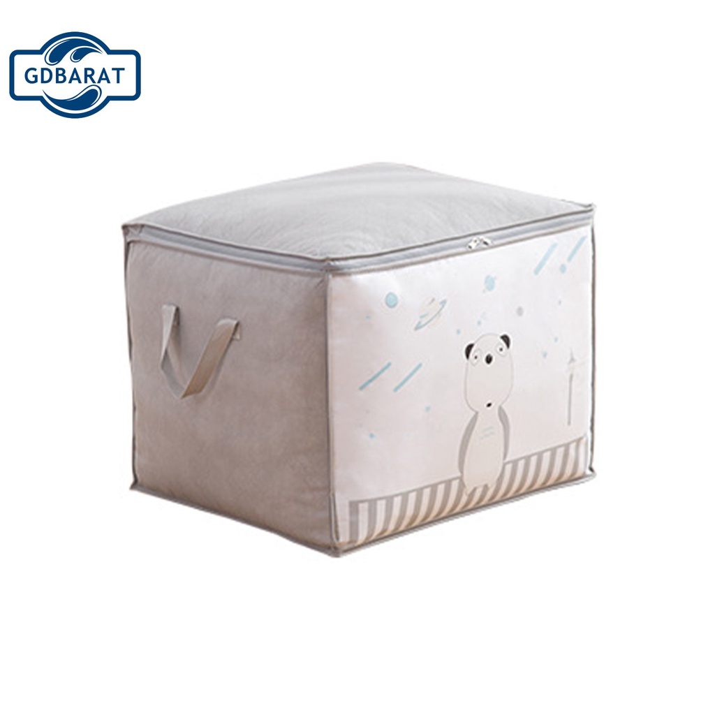 Túi Đựng Quần Áo 2 Kích Thước Lớn Chống Bụi Có Thể Gấp Gọn Tiện Dụng