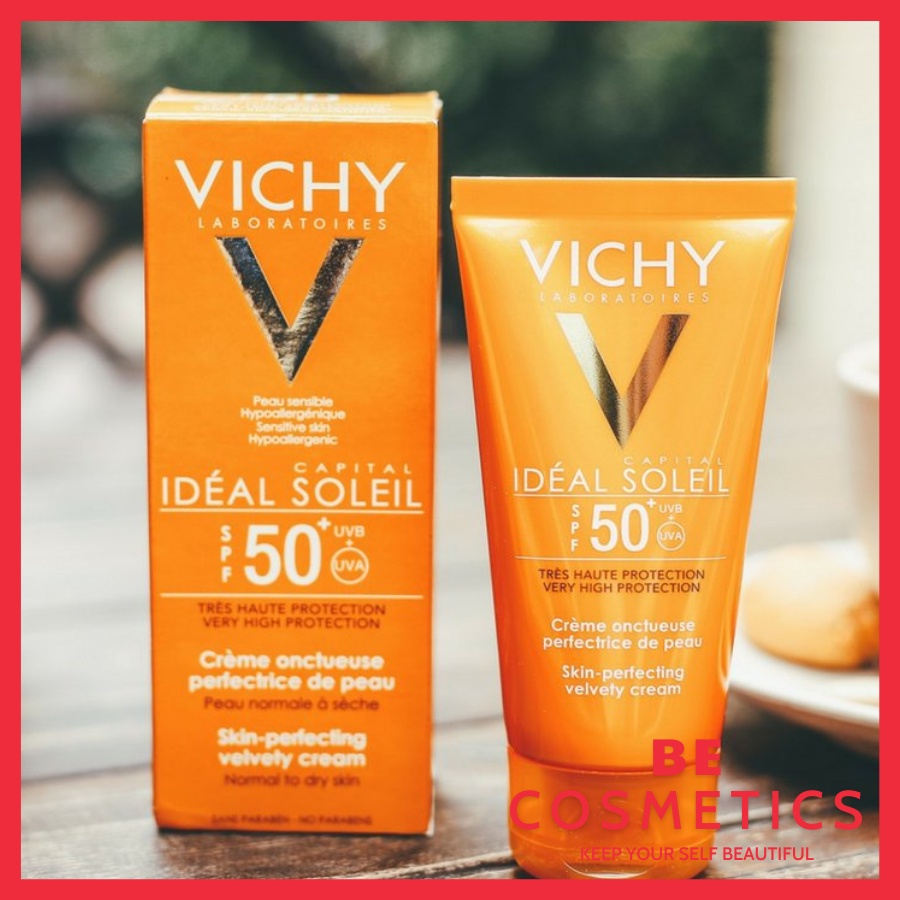 Kem Chống Nắng Vichy SPF 50 Ideal Soleil Emulsion Anti-brillance 50ml