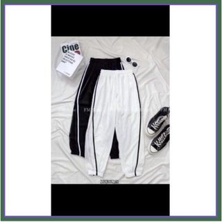 Quần jogger nữ thể thao gió cá tính T82