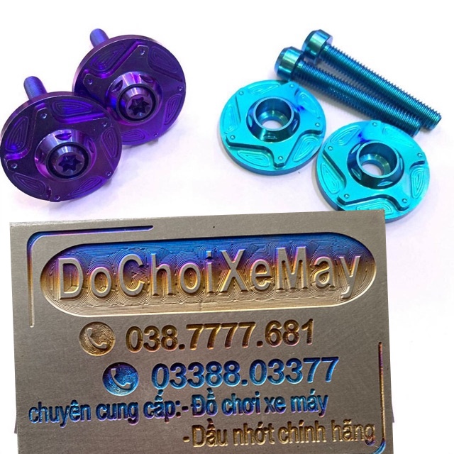 Cặp gù ốc tay lái + Cao su gù gắn xe Ex150 Winner Vario Ab2030 Raider Satria Sirius . DoChoiXeMay