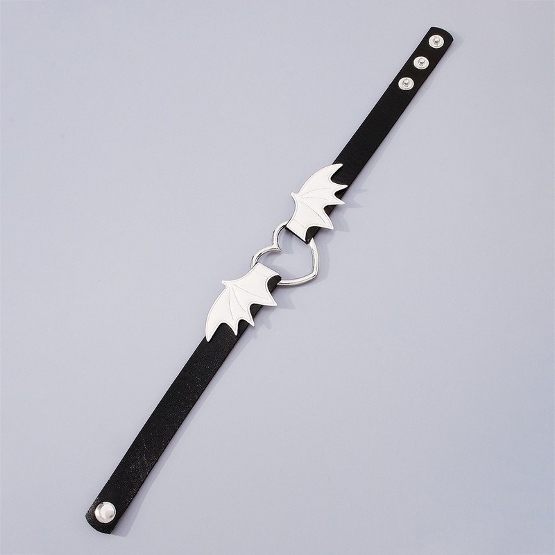 Vòng Cổ Choker Da Hình Trái Tim Thời Trang Cá Tính Dành Cho Nữ